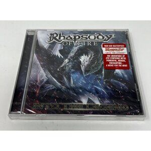 Rhapsody Of Fire Into The Legend New Factory Sealed Cd - 884860146524 Metal